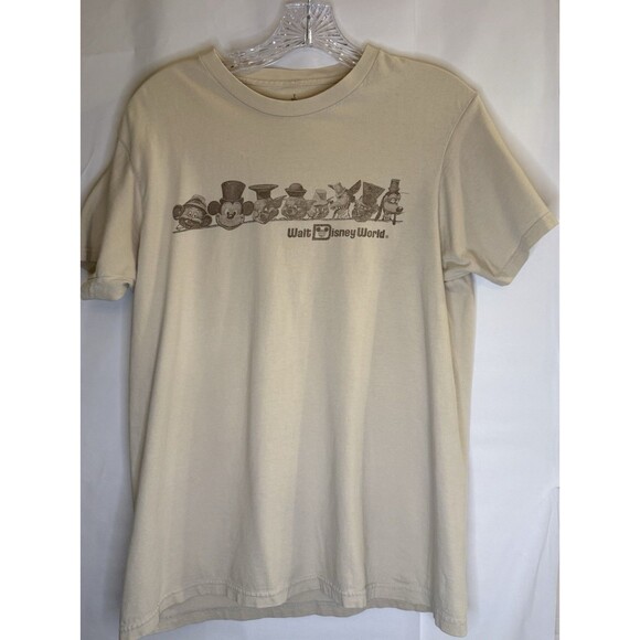 Vintage Walt Disney World Disneyland Characters Tee Shirt Adult M Mickey Mouse - Picture 1 of 5